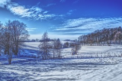 Blick über das Brechtpetal im Winter
